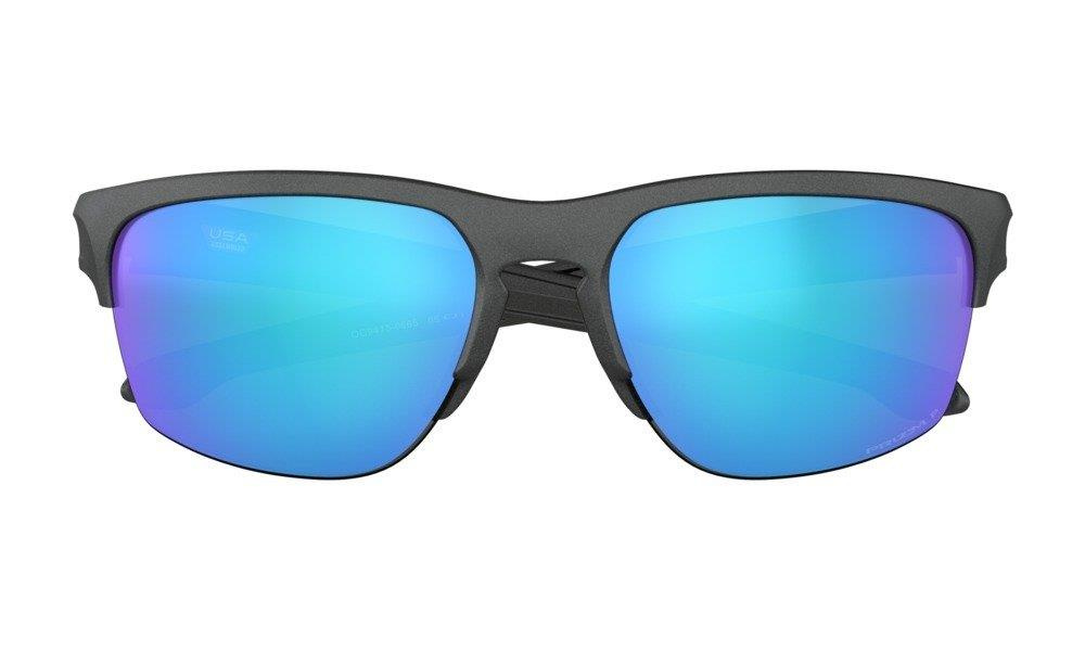 Oakley Okulary przeciwsłoneczne Sliver Edge Steel / Prizm Sapphire Polarized OO9413-06