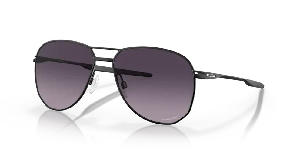 Oakley Okulary przeciwsłoneczne CONTRAIL Satin Black, Prizm Grey Gradient OO4147-10