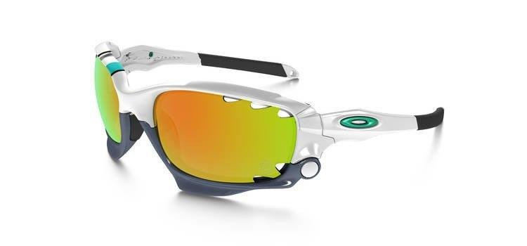 Oakley Sunglasses RACING JACKET 30 YEAR SPORTS SPECIAL EDITION Polished White/Fire Iridium Vented & Black Iridium OO9171-24