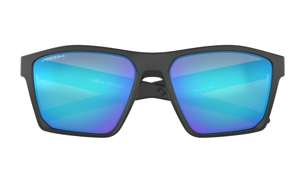 Oakley Okulary przeciwsłoneczne TARGETLINE Matte Black / Prizm Sapphire OO9397-09
