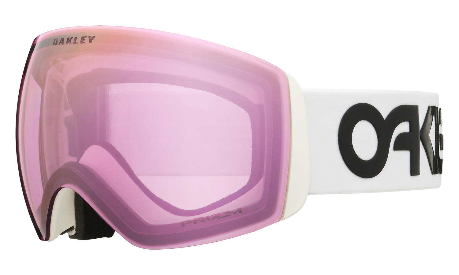 OAKLEY Gogle zimowe FLIGHT DECK L Factory Pilot White/Prizm Snow Hight Intensity Pink OO7050-84
