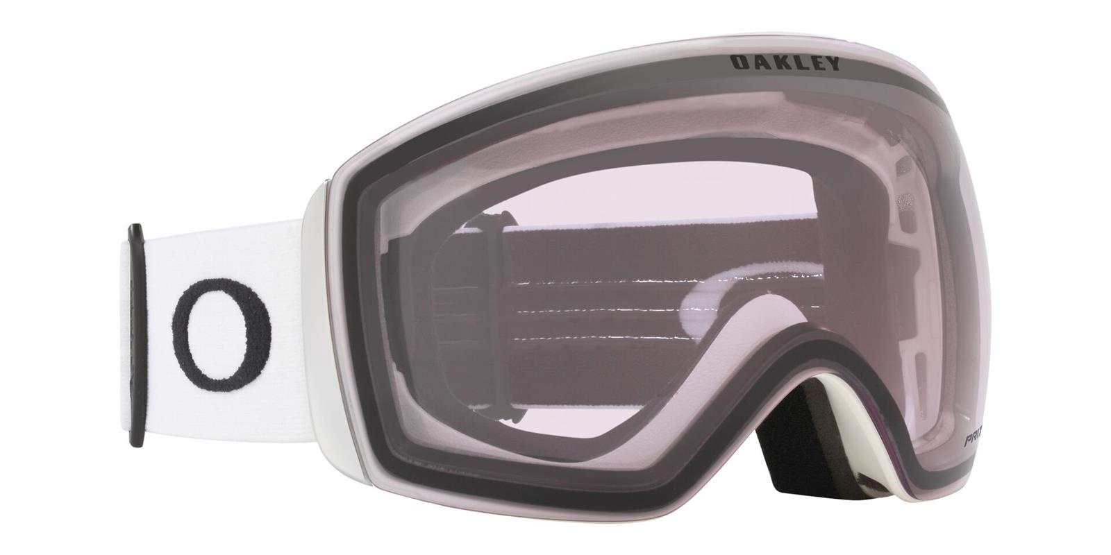 OAKLEY Goggles Snow FLIGHT DECK L Matte White/Prizm Snow Clear OO7050-98