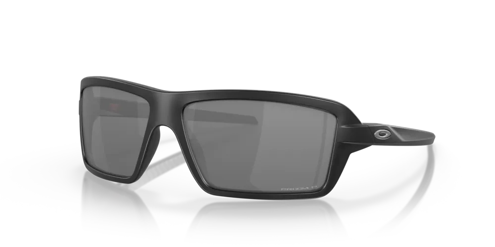 Oakley Okulary przeciwsłoneczne CABLES OO9129-02 Matte Black, Prizm Black Polarized