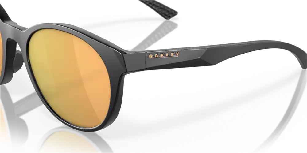 Oakley Okulary przeciwsłoneczne SPINDRIFT Matte Black, Prizm Rose Gold Polarized OO9474-08