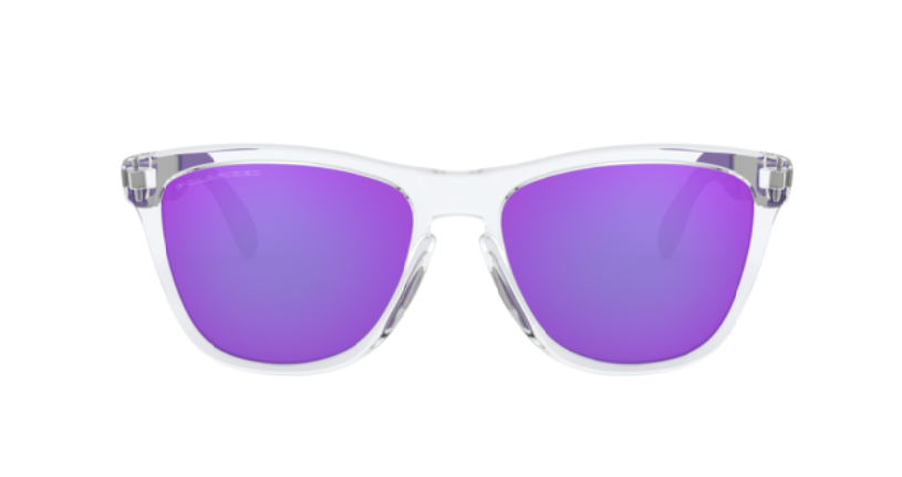 Oakley Okulary przeciwsłoneczne FROGSKINS MIX Violet Clear / Violet Iridium Polarized OO9428-06