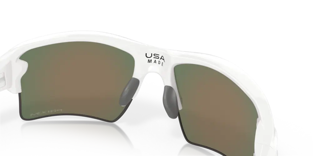 Oakley Okulary przeciwsłoneczne FLAK 2.0 XL Polished White/Prizm Ruby OO9188-93