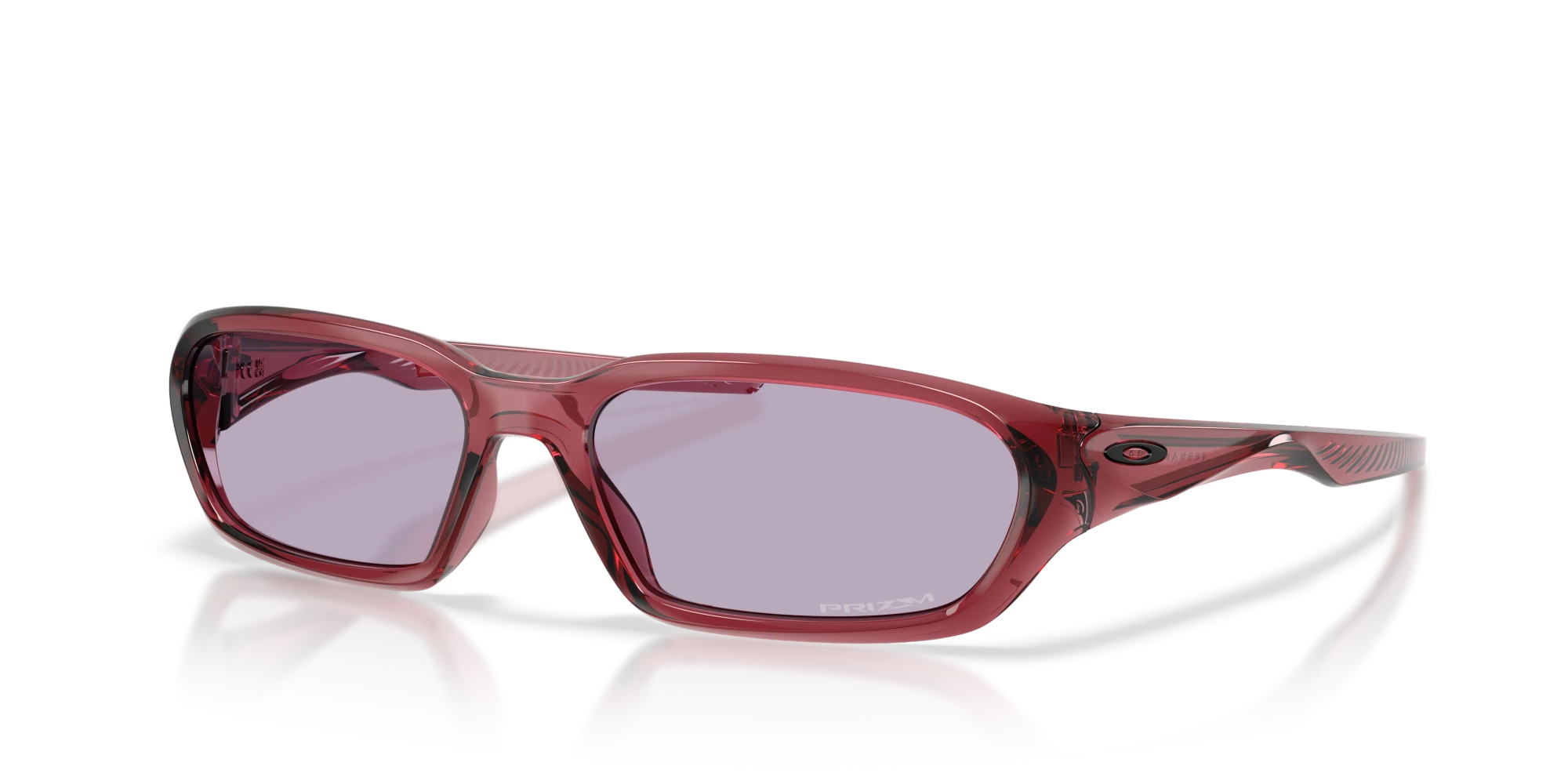Oakley Sunglasses TERRAFORMA Transparent Iron Red/Prizm Slate OO9530-10