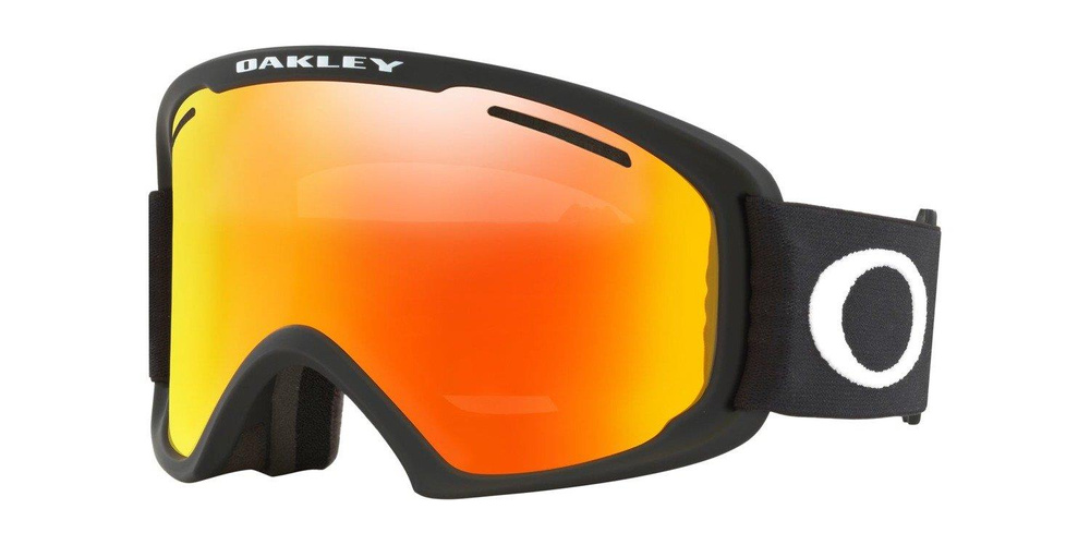 Oakley Goggles O Frame 2.0 XL Matte Black / Fire Iridium & Persimmon OO7045-45