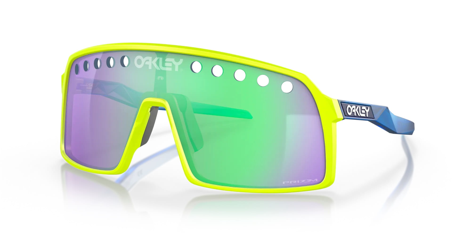 Oakley Okulary przeciwsłoneczne SUTRO Matte Retina Burn/Prizm Road Jade OO9406-61
