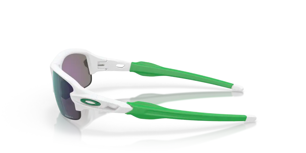 Oakley Sunglasses Junior FLAK XXS Matte White, Prizm Jade OJ9008-08