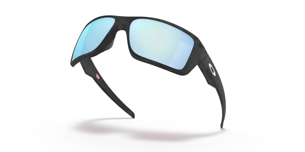 Oakley Okulary przeciwsłoneczne DOUBLE EDGE Matte Black Camo/Prizm Deep Water Polarized OO9380-27