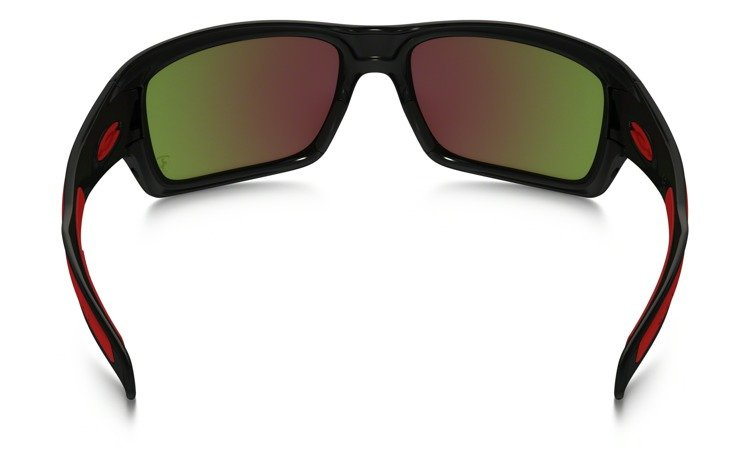 OAKLEY Sunglasses TURBINE Polished Black / Ruby Iridium 9263-39