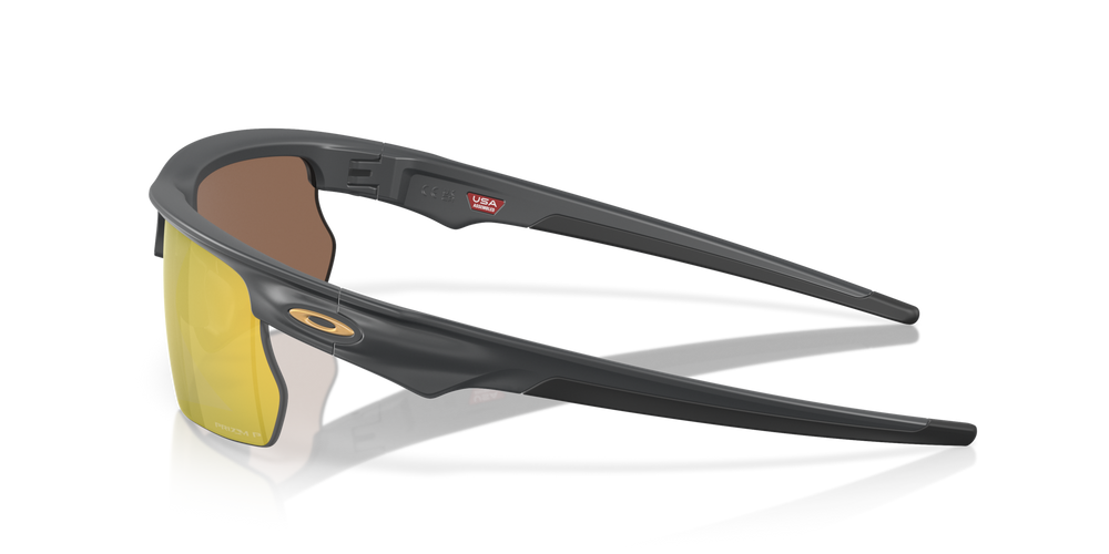 Oakley Okulary przeciwsłoneczne BISPHAERA Matte Carbon / Prizm 24k Polarized OO9400-12
