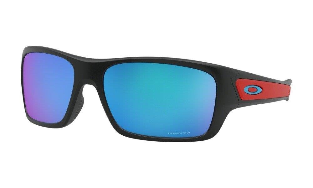 Oakley Okulary przeciwsłoneczne Dziecięce TURBINE XS Matte Black/Prizm Sapphire OJ9003-11