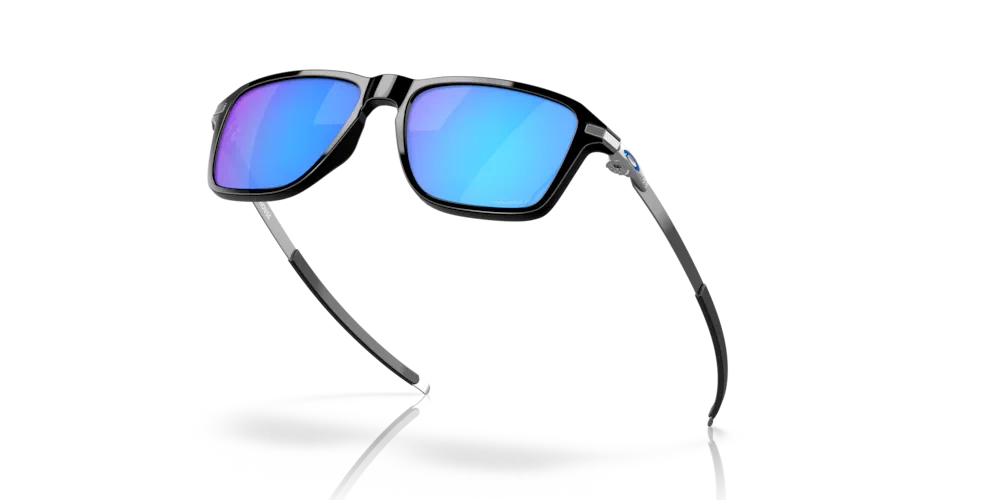 Oakley Okulary przeciwsłoneczne WHEEL HOUSE Polished Black/Prizm Sapphire PolarizedOO9469-07