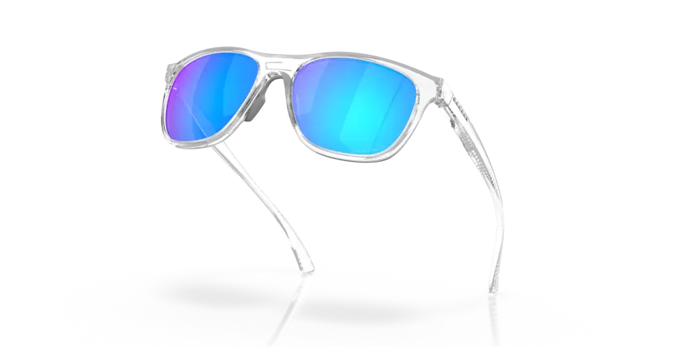 Oakley Sunglasses LEADLINE Polished Clear, Prizm Sapphire Polarized OO9473-08