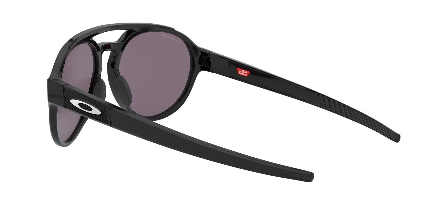 Oakley Okulary przeciwsłoneczne FORAGER Polished Black / Prizm Grey OO9421-01