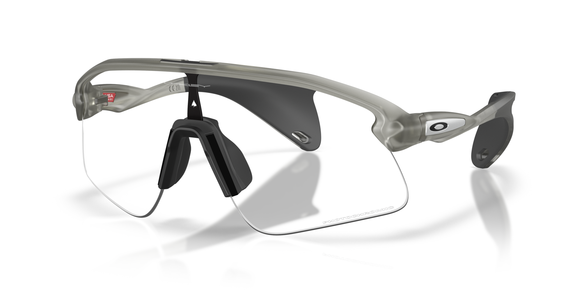 Oakley Okulary przeciwsłoneczne Stunt Devil Grey Ink / Clear To Black Iridium Photochromic OO9517-08