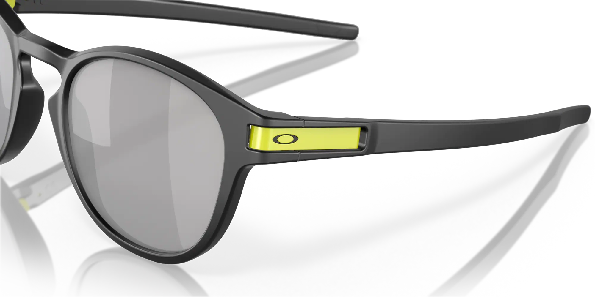 Oakley Okulary przeciwsłoneczne LATCH Valentino Rossi Signature Matte Black / Chrome Iridium OO9265-21
