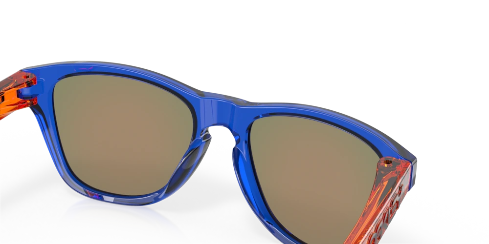 Oakley Okulary przeciwsłoneczne Dziecięce FROGSKINS XXS Crystal Blue, Prizm Ruby OJ9009-06