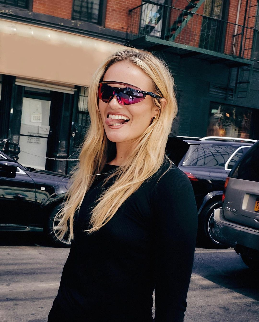 Oakley Okulary przeciwsłoneczne ENCODER ELLIPSE Matte Black / Prizm Road OO9407-03