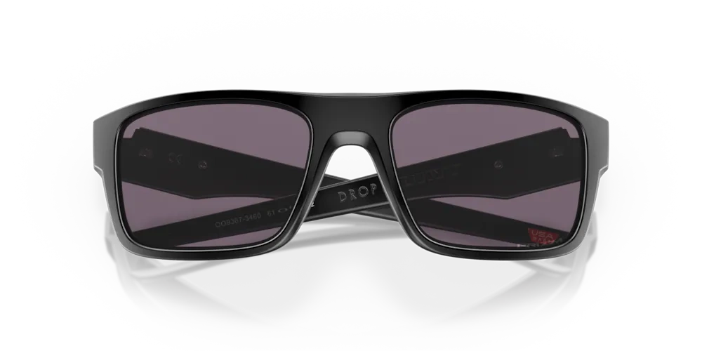 Oakley Sunglasses DROP POINT Matte Black/Prizm Grey OO9367-34