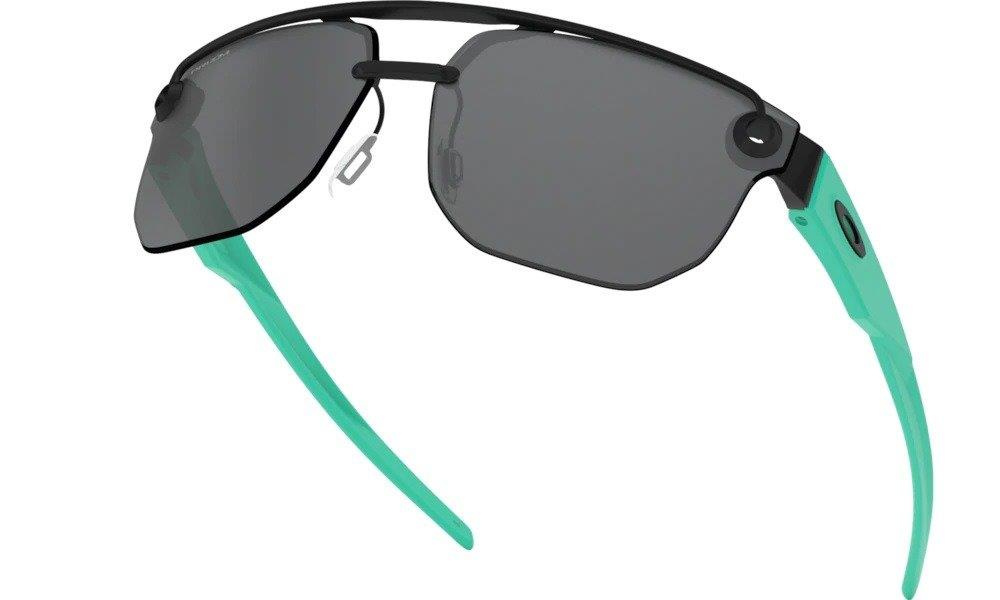 Oakley Okulary przeciwsłoneczne CHRYSTL Matte Black/Prizm Black OO4136-11