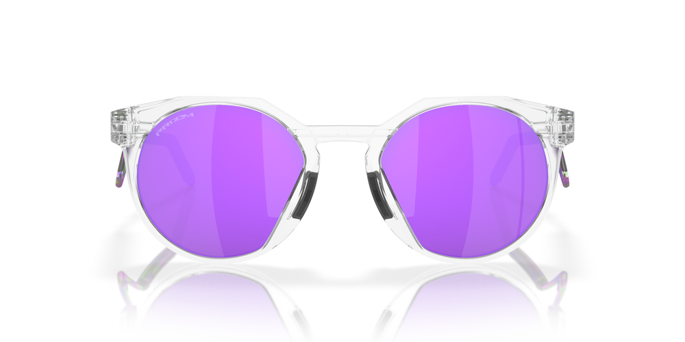 Oakley Sunglasses HSTN METAL Matte Clear / Prizm Violet OO9279-02