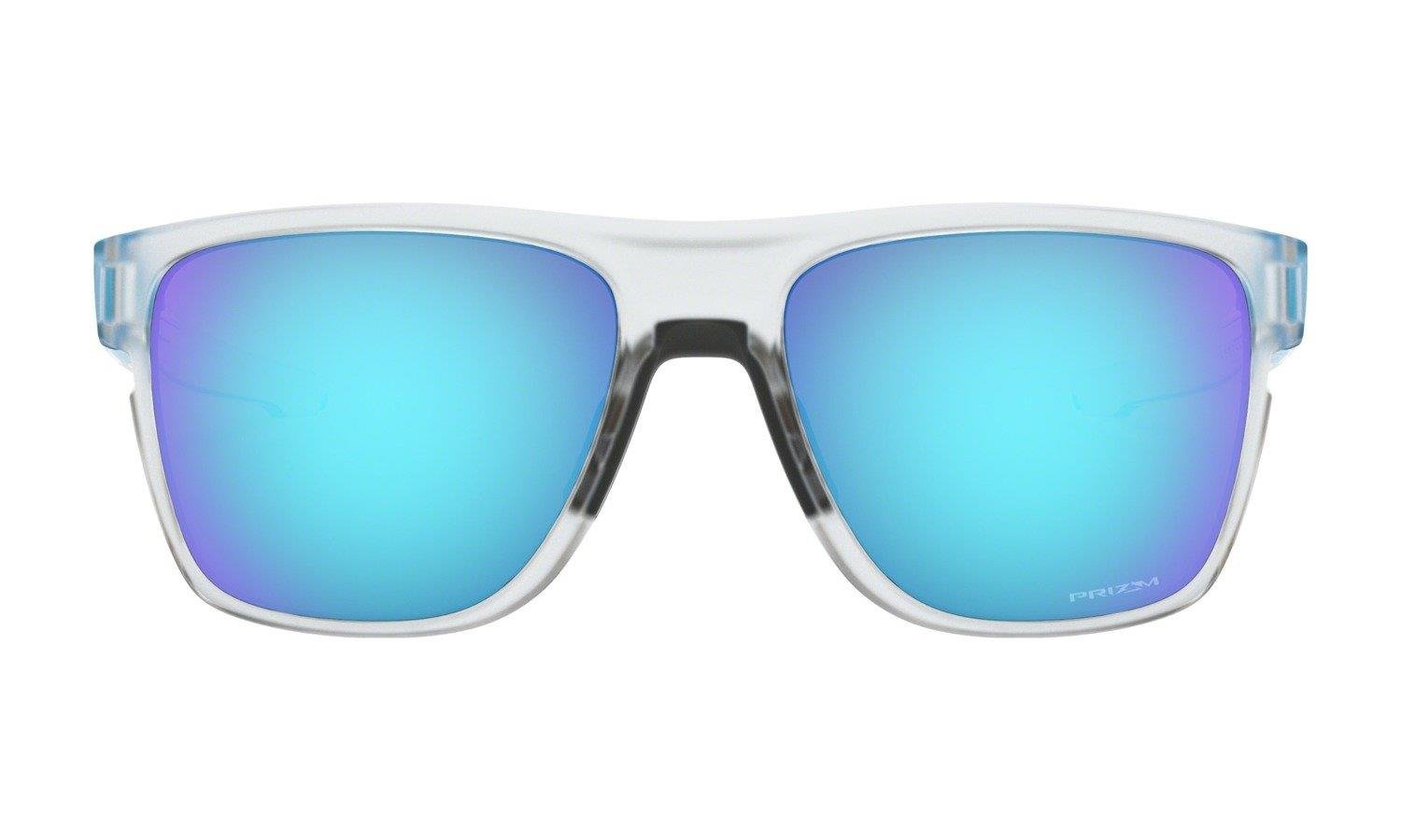 Oakley Sunglasses CROSSRANGE XL Matte Clear/Prizm Sapphire OO9360-21
