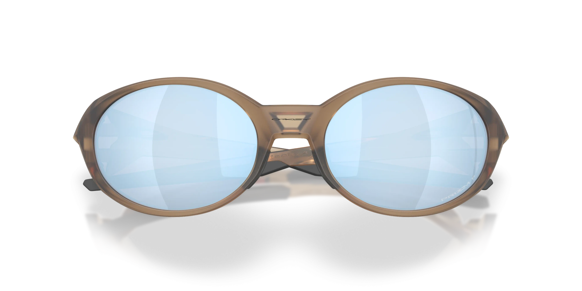 Oakley Okulary przeciwsłoneczne EYEJACKET REDUX Matte Brown Smoke/Prizm Deep Water Polarized OO9438-45