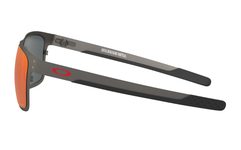 Oakley Okulary Przeciwsłoneczne HOLBROOK™ METAL Matte Gunmetal/Torch Iridium Polarized OO4123-05