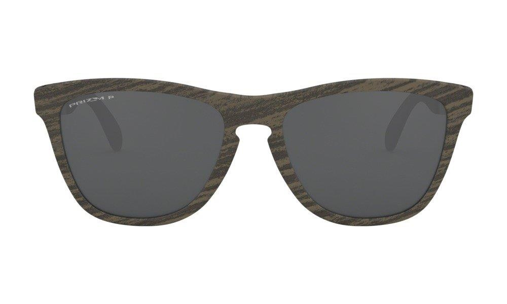 Oakley Okulary przeciwsłoneczne FROGSKINS MIX Woodgrain/Prizm Black Polarized OO9428-07