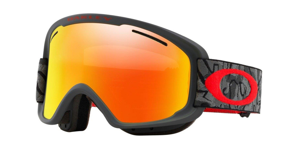 Oakley Goggles O Frame 2.0 XM Camo Vine Night / Fire Iridium & Persimmon OO7066-49
