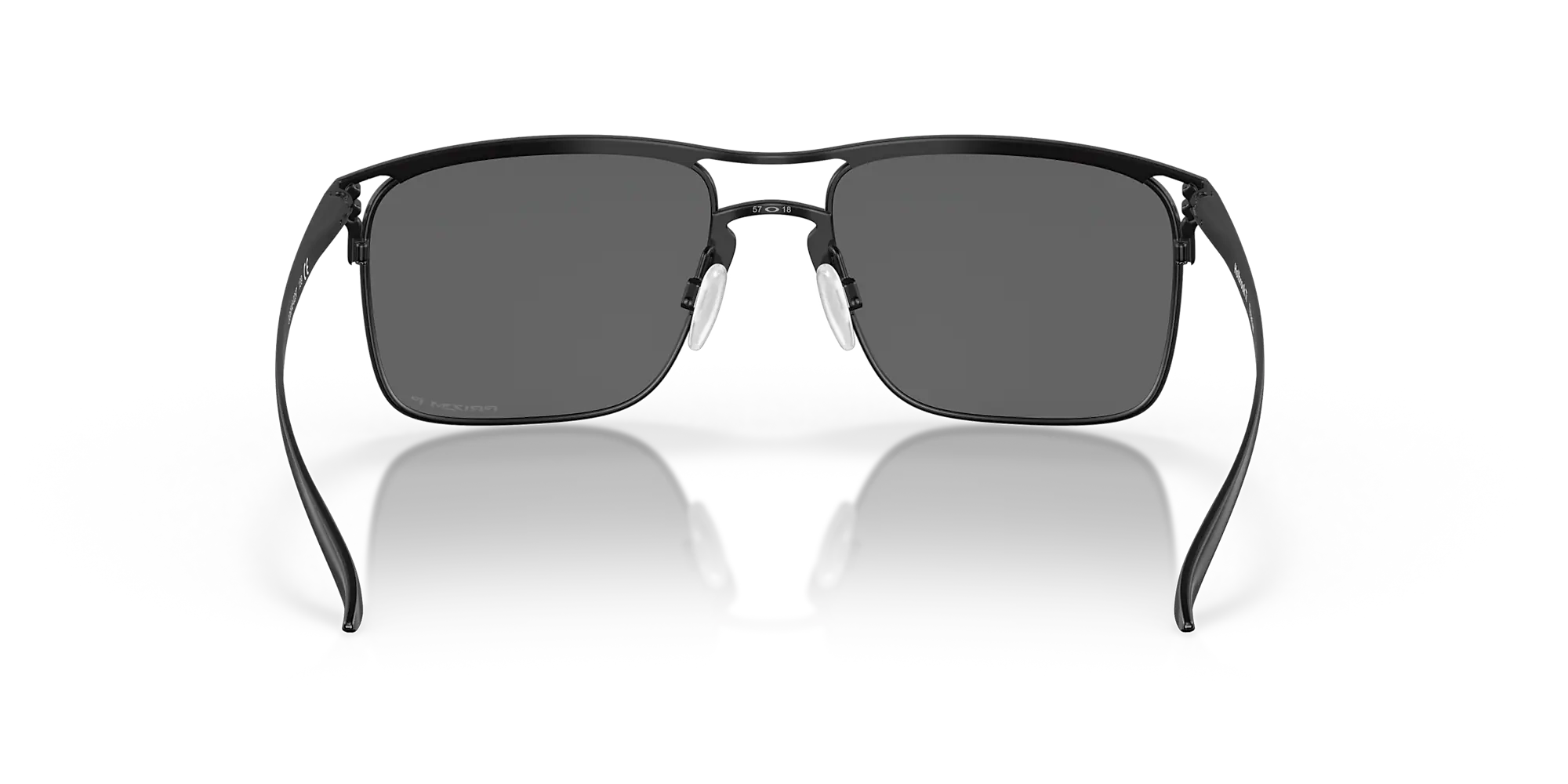 Oakley Okulary przeciwsłoneczne HOLBROOK TI Satin Black, Prizm Black Polarized OO6048-02