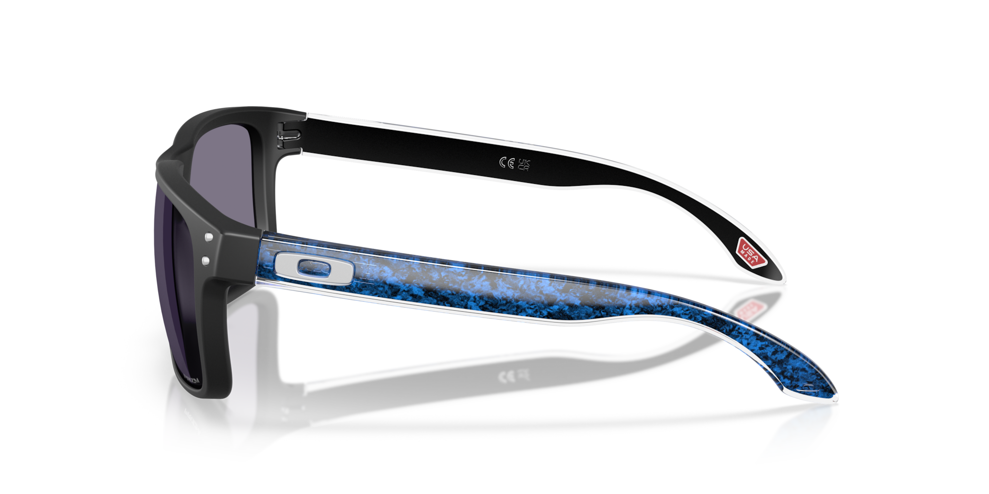 Oakley Okulary przeciwsłoneczne HOLBROOK Matte Black/Prizm Grey OO9102-Z3