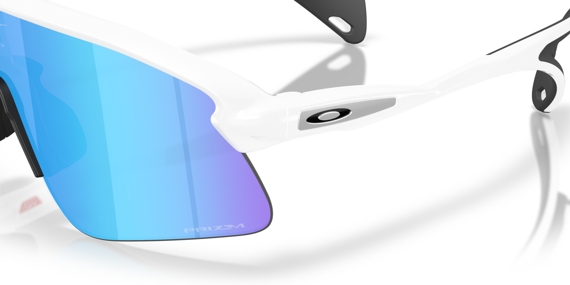 Oakley Okulary przeciwsłoneczne Stunt Devil Matte White / Prizm Sapphire OO9517-04