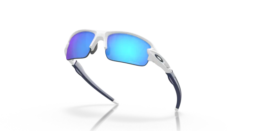 Oakley Sunglasses Junior FLAK XXS Matte White, Prizm Sapphire OJ9008-07