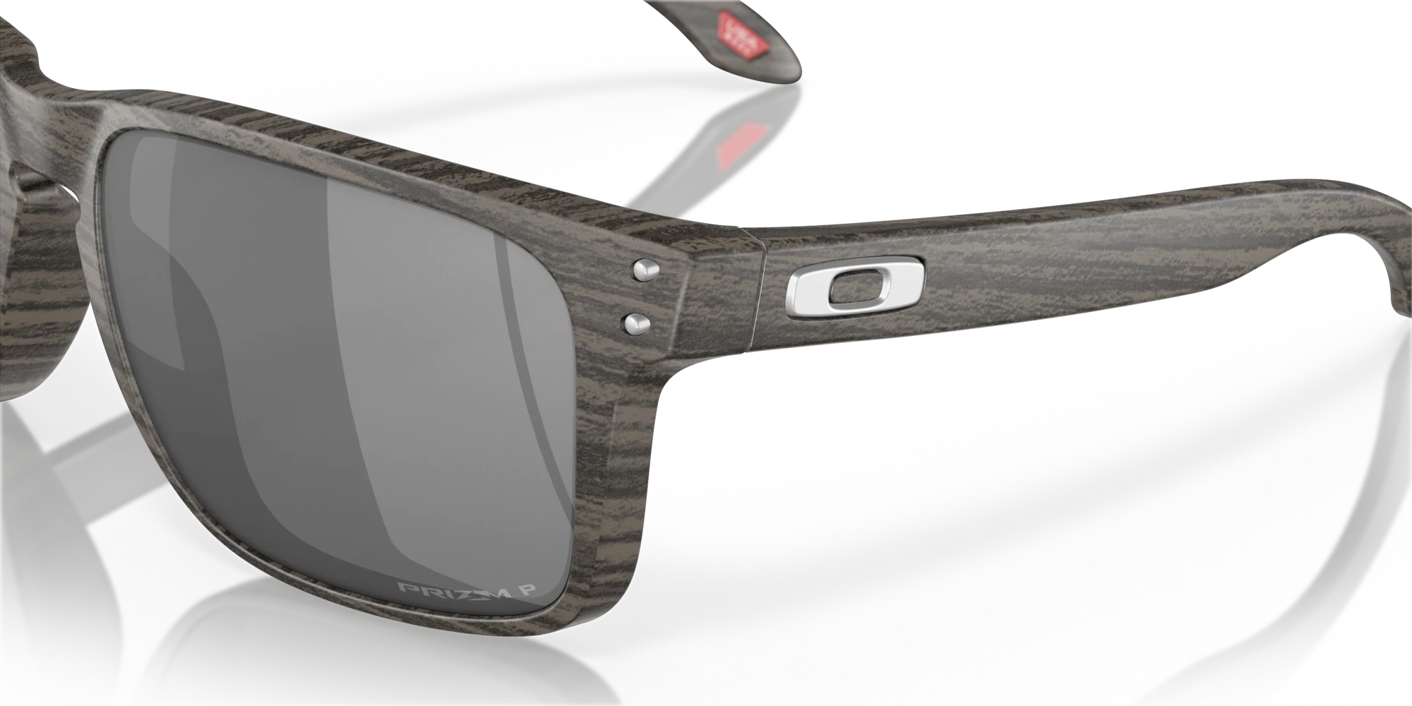Oakley Okulary przeciwsłoneczne HOLBROOK XL Woodgrain / Prizm Black Polarized OO9417-34