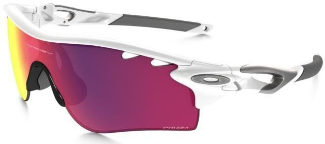 Oakley Sunglasses RADARLOCK PATH PRIZM ROAD COLLECTION Polished White/Prizm Road & Persimmon Vented OO9181-40