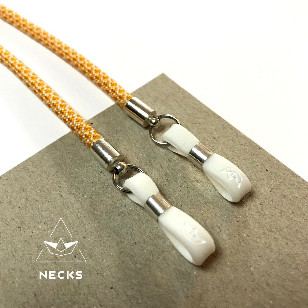 Necks Brand glasses cord Honey