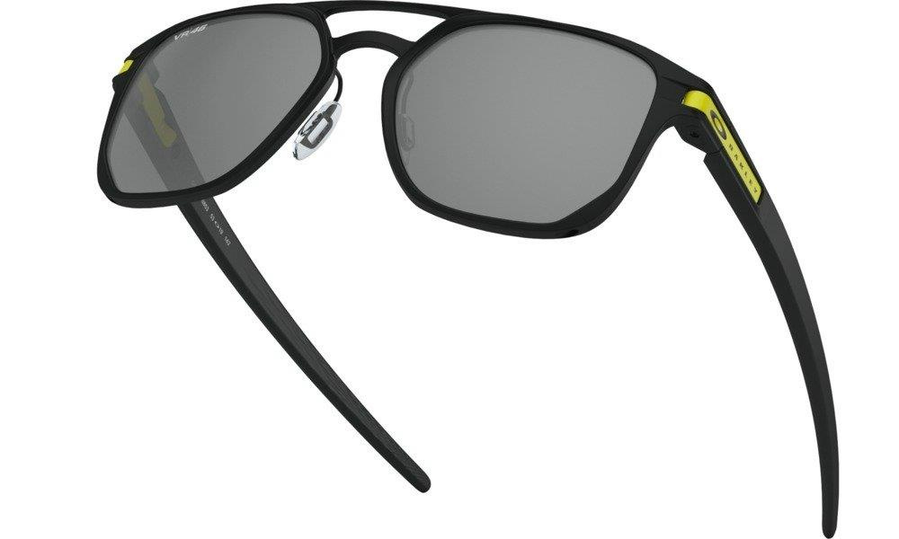 Oakley Sunglasses LATCH ALPHA Matte Black/Prizm Black OO4128-08