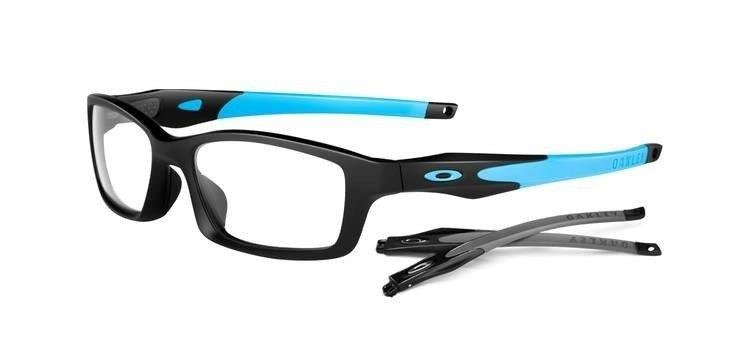 Oakley Optical frame CROSSLINK Black Satin/Sky Blue OX8030-0155