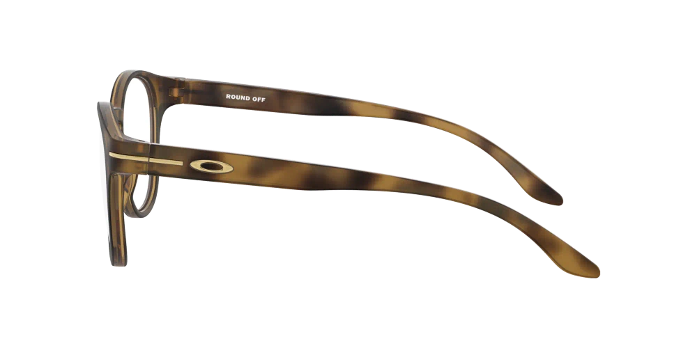 Oakley Okulary korekcyjne Dziecięce ROUND OFF Satin Brown Tortoise OY8017-02