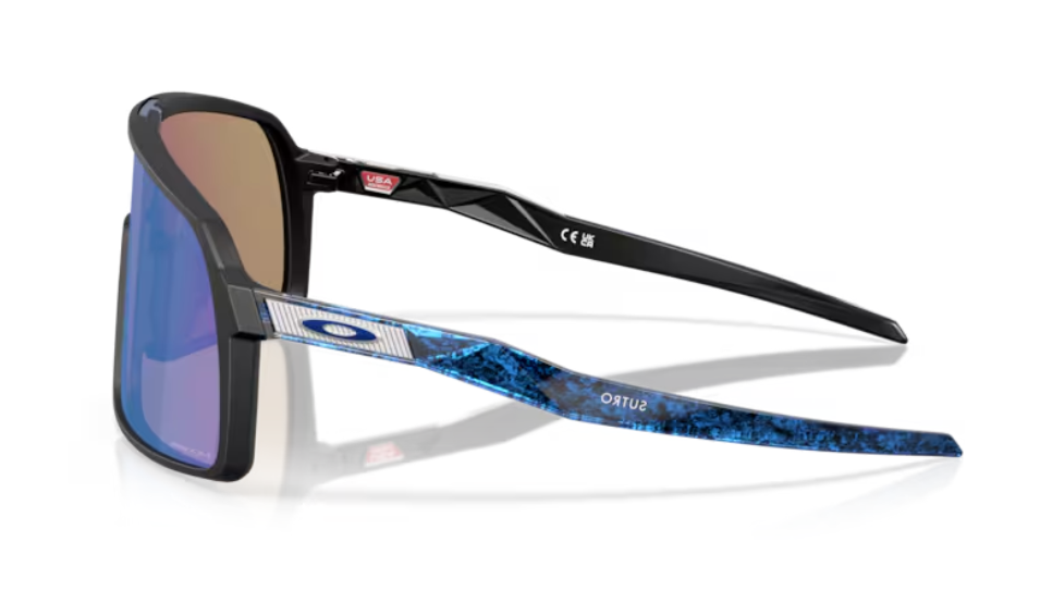 Oakley Okulary przeciwsłoneczne SUTRO Matte Black / Prizm Saphire OO9406-C0