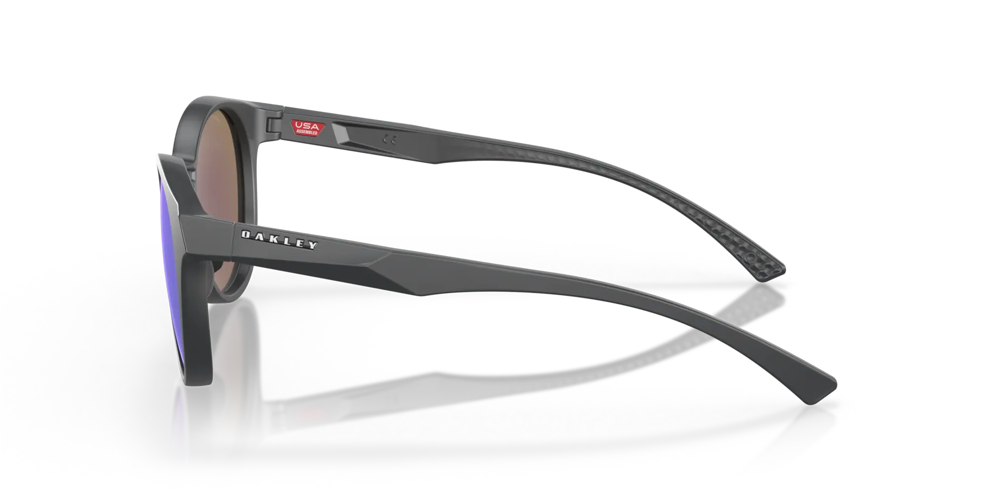 Oakley Sunglasses SPINDRIFT Matte Carbon, Prizm Sapphire Polarized OO9474-09