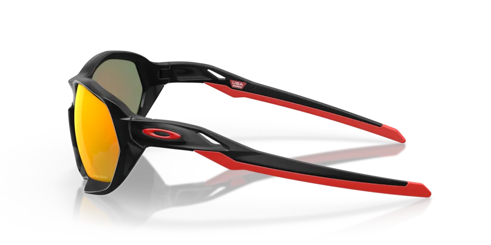 Oakley Sunglasses PLAZMA Matte Black Ink, Prizm Ruby OO9019-11
