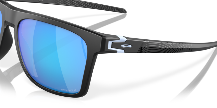 Oakley Sunglasses LEFFINGWELL Matte black/Prizm sapphire OO9100-12