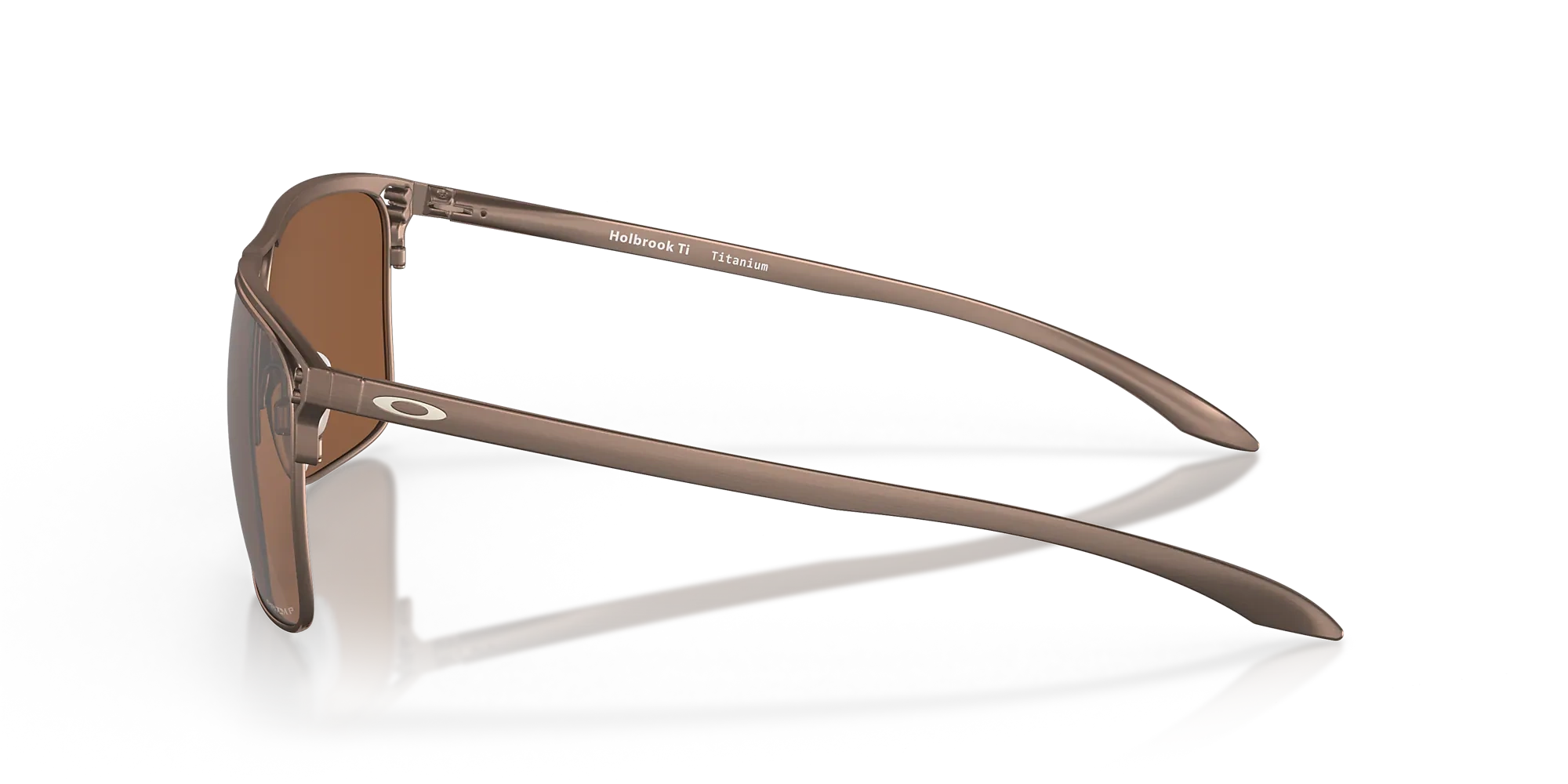 Oakley Okulary przeciwsłoneczne HOLBROOK TI Satin Toast, Prizm Tungsten Polarized OO6048-03