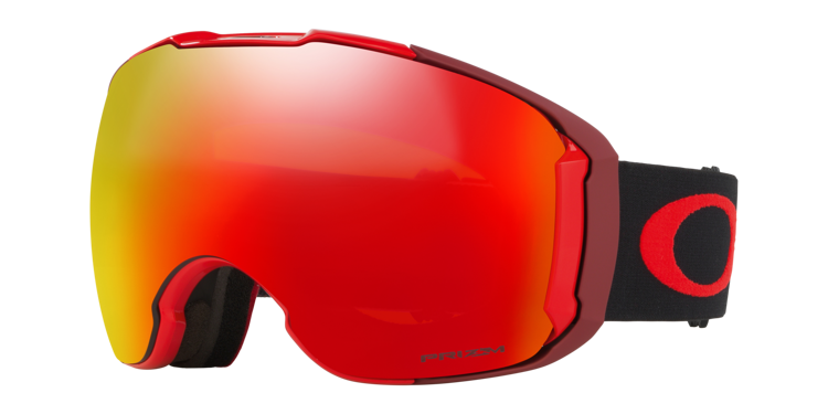 Gogle Oakley AIRBRAKE XL Obsessed Lines Red/Prizm Torch Iridium & Prizm Rose OO7071-19
