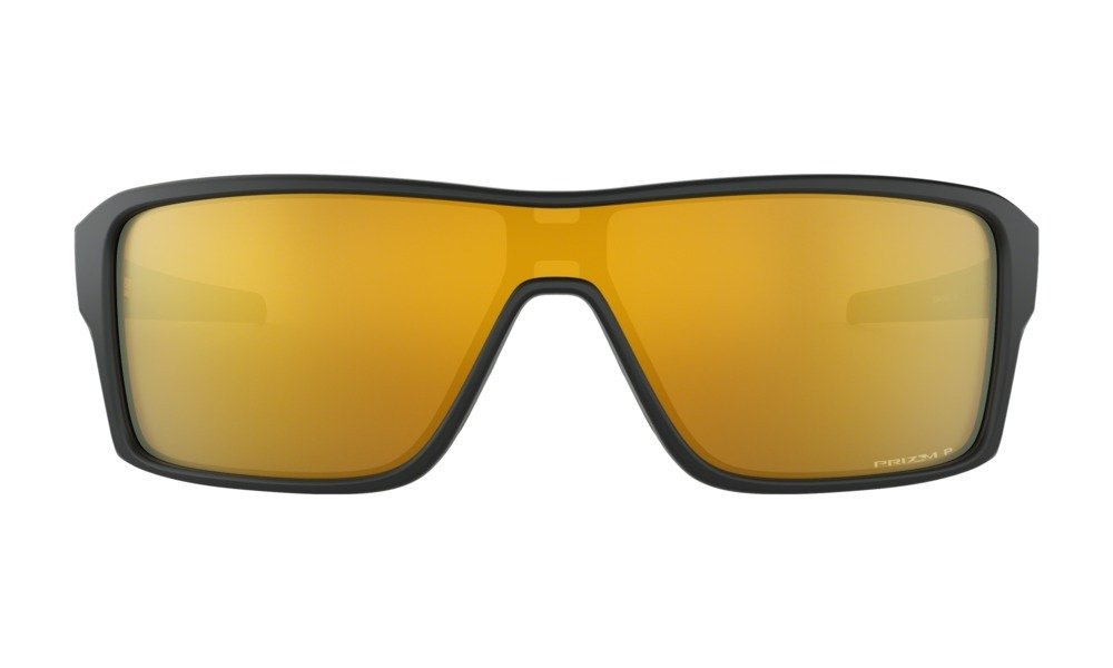Oakley Sunglasses RIDGELINE Matte Black/Prizm 24K Polarized OO9419-05